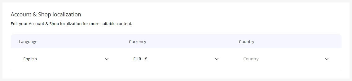 AccountPreference